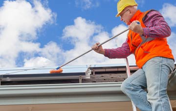 Leamore soft wash roof cleaning